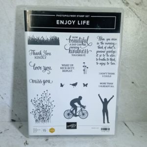 Enjoy Life Photopolymer Stamp Set