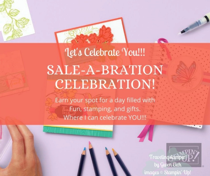 Sale-a-bration is starting soon.