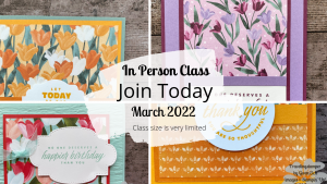 March In Person Class