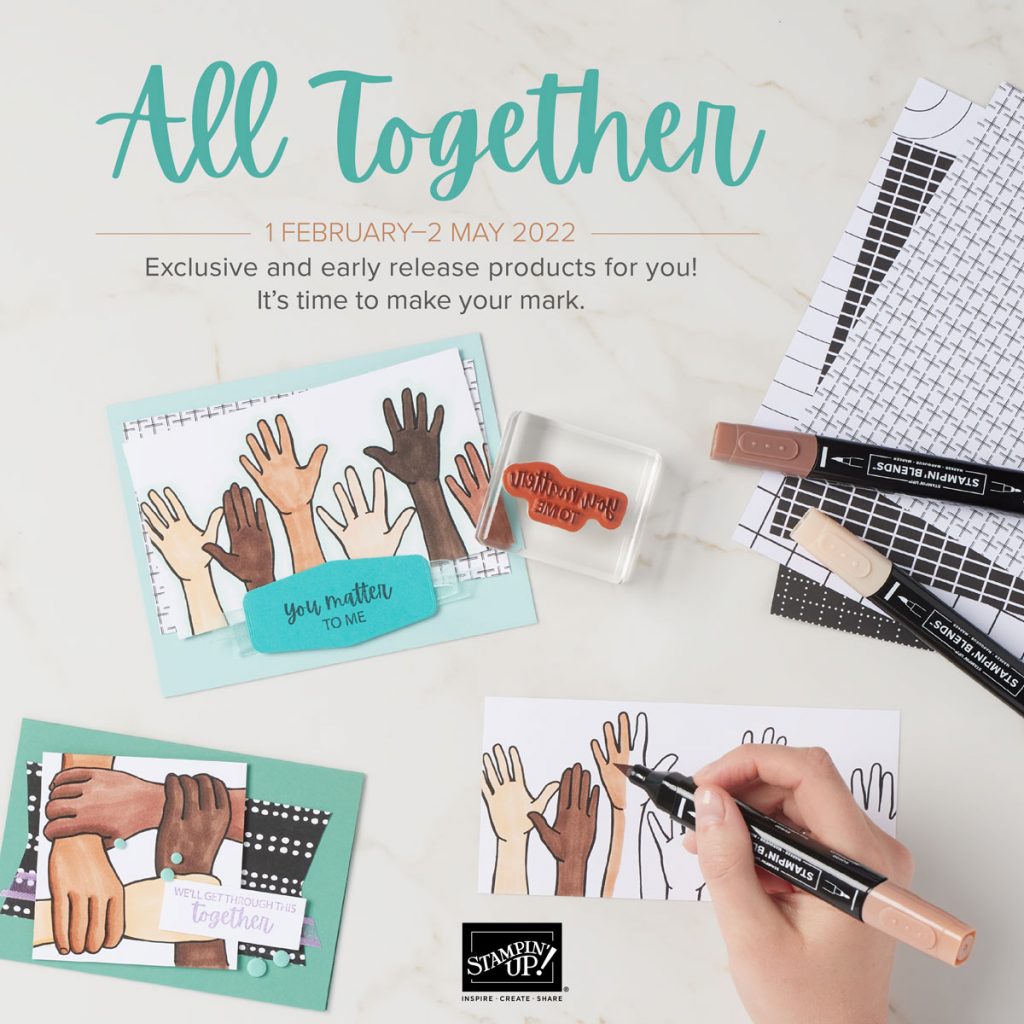 The All Together Collection can help you create a diverse range of cards to show you care.