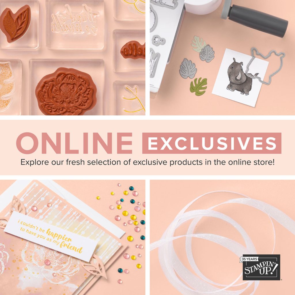 Online Exclusives with Stampin' Up!