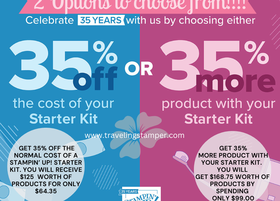 35% Savings on the starter kit