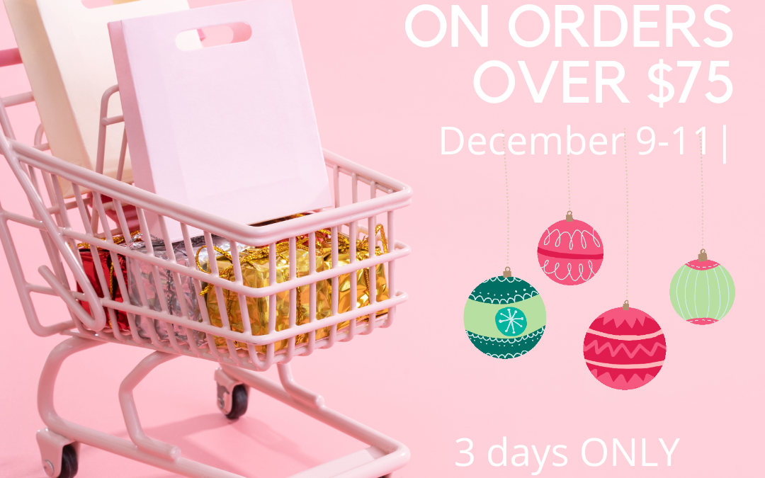 Free Shipping Alert: December 9-11