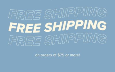Score FREE Shipping April 23–25 + 10% Back in Rewards!