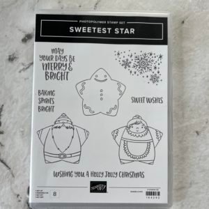 Sweetest Star Stampin' Up! Retired Photopolymer Stamp Set