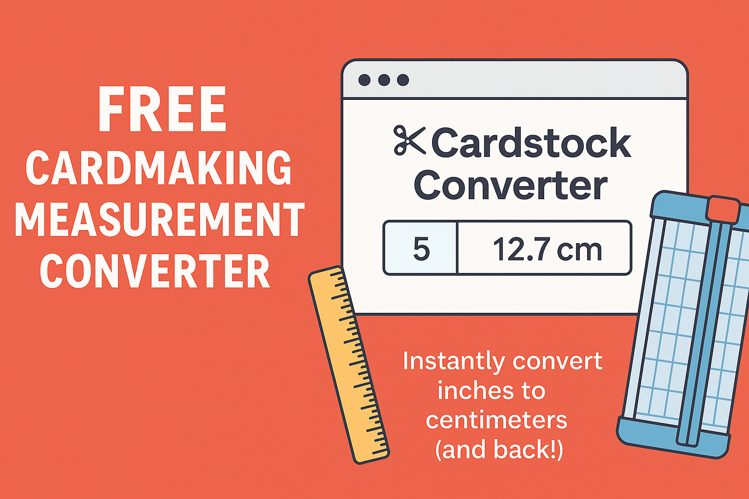 Easily Convert Inches to Centimeters – Perfect for Crafters and DIY Projects