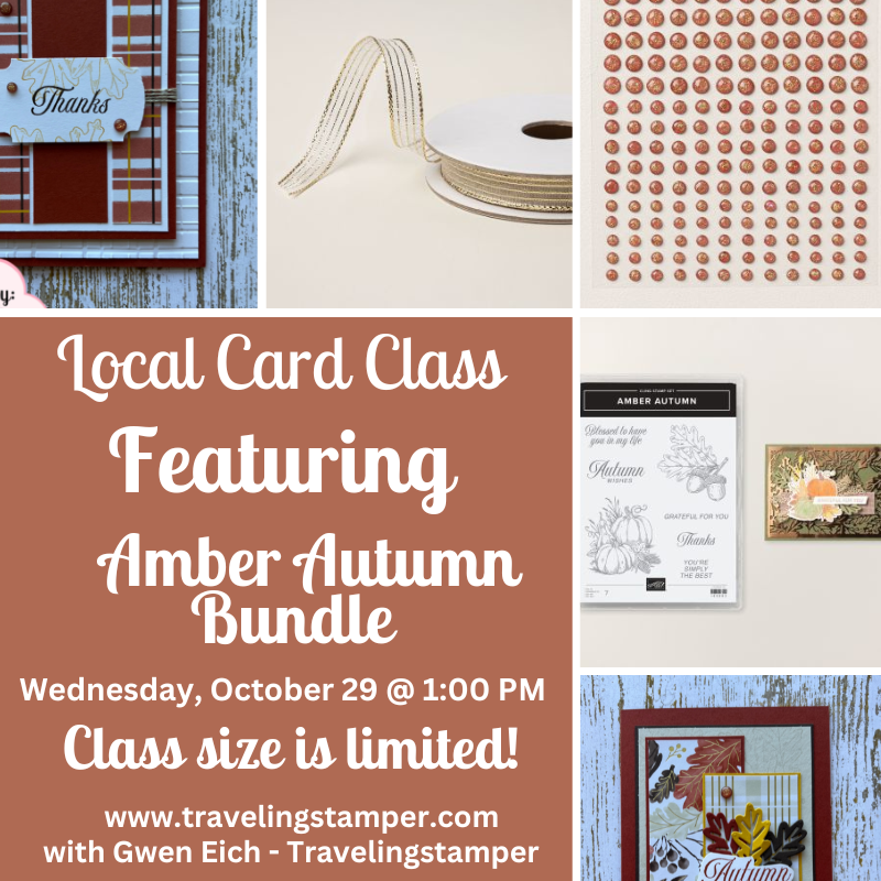 Autumn Wishes Card Class