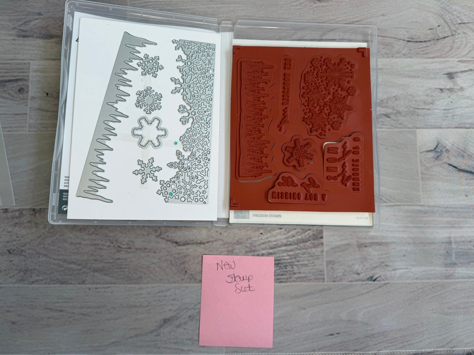 Frozen Edges Stampin' Up! Cling Bundle Retired - Image 2