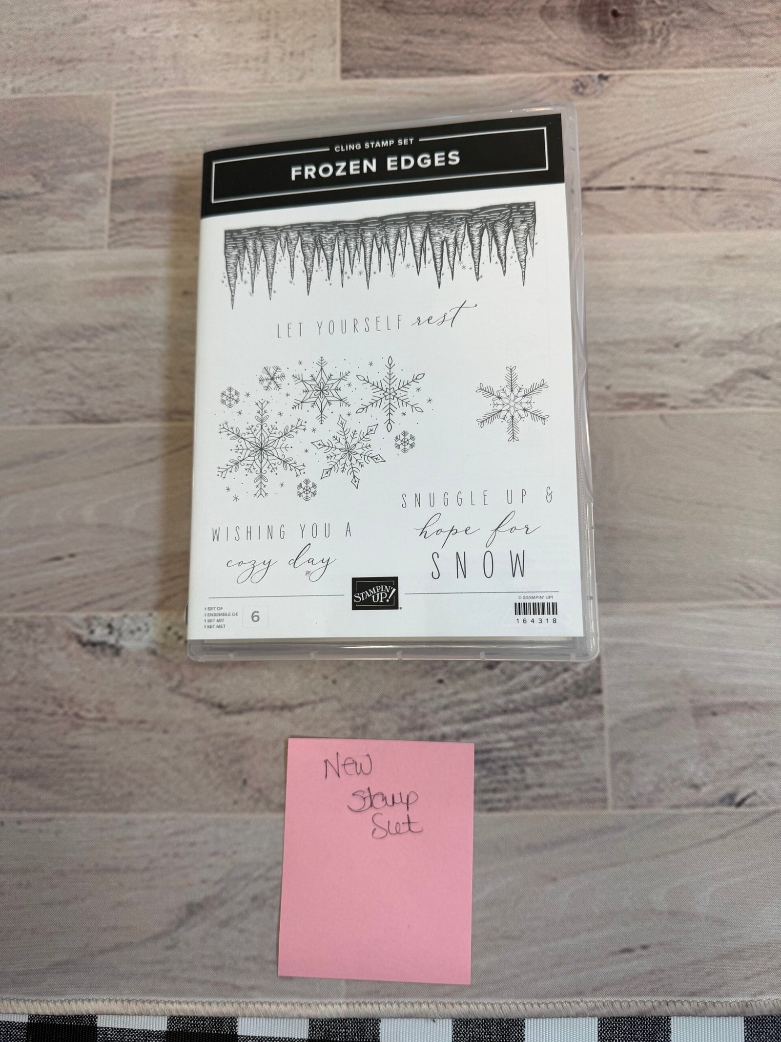 Frozen Edges Stampin' Up! Cling Bundle Retired