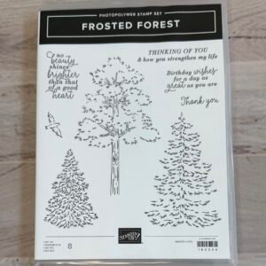 Frosted Forest Stampin' Up! Photopolymer Bundle Retired - used