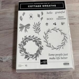 Cottage Wreaths Bundle Retired  Stampin' Up! Photopolymer