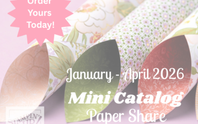 January–April 2026 Stampin’ Up! Paper Share: Try New DSP for Less