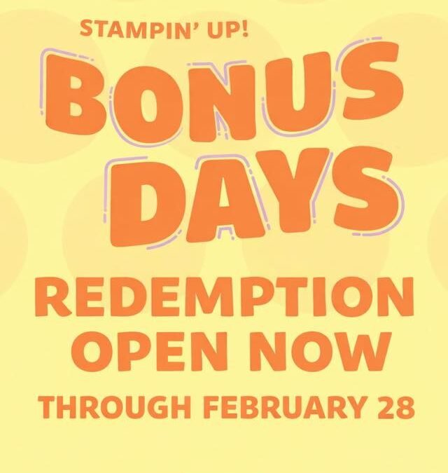 Bonus Days Redemption Is Open: How to Stretch Your Crafting Budget This February