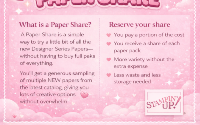 Paper Share 2026 – Designer Series Paper Share