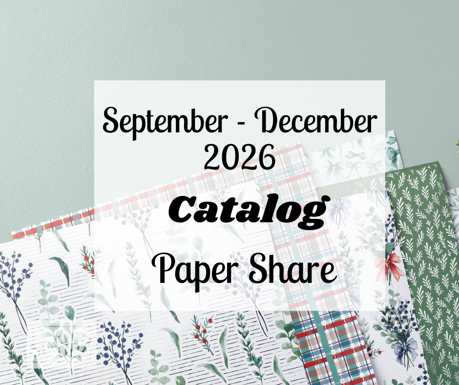September–December 2026 Designer Series Paper Share featuring 11 new paper collections